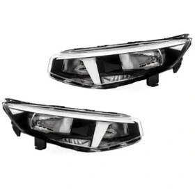 چراغ جلو مدرن سمت راست و سمت چپ بسته بندی 2 عددی تارا