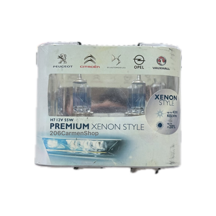 لامپ اوسرام PREMIUM XENON STYLE H7 55w 12v پژو سیتروئن